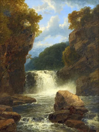 The Aberdulais Falls Wales