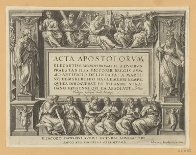 The Acts Of The Apostel Title Page