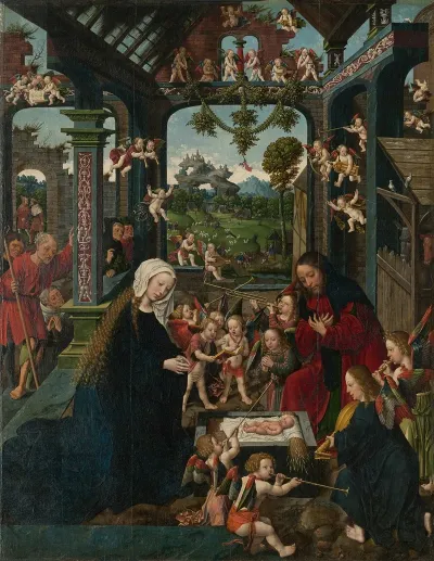 The Adoration Of The Christ Child 3