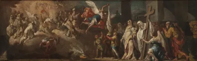 The Adoration Of The Lamb Study