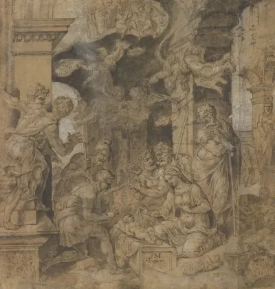 The Adoration Of The Shepherd