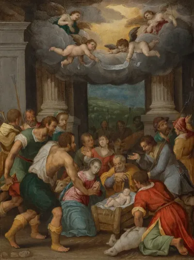 The Adoration Of The Shepherds 104