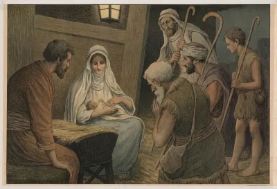 The Adoration Of The Shepherds 106