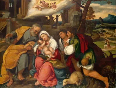 The Adoration Of The Shepherds 12