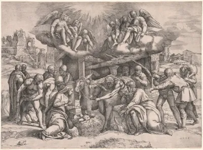 The Adoration Of The Shepherds 14