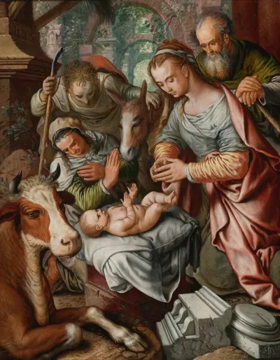The Adoration Of The Shepherds 16