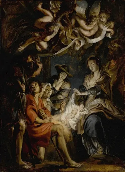 The Adoration Of The Shepherds 19