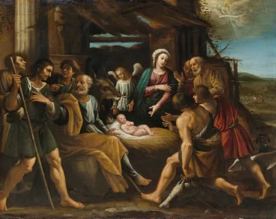 The Adoration Of The Shepherds 20