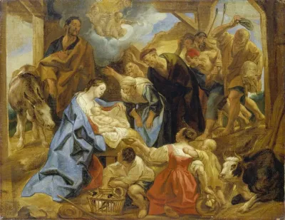 The Adoration Of The Shepherds 24