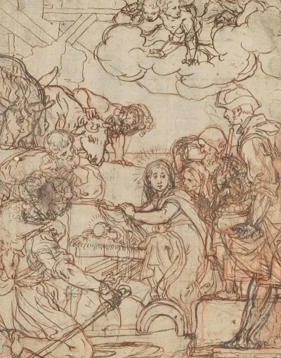 The Adoration Of The Shepherds 28