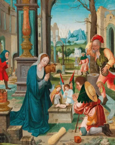 The Adoration Of The Shepherds 35