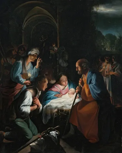 The Adoration Of The Shepherds 44