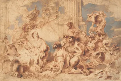 The Adoration Of The Shepherds 48