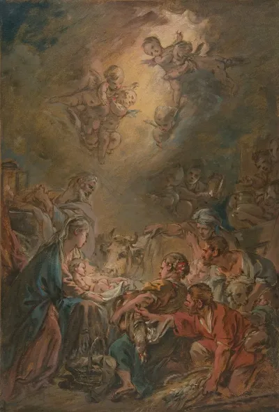 The Adoration Of The Shepherds 55