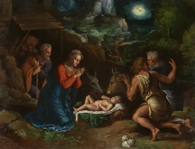 The Adoration Of The Shepherds 5