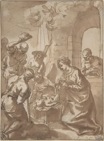 The Adoration Of The Shepherds 62