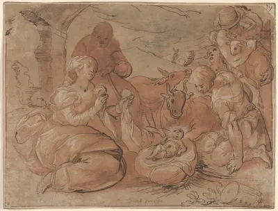The Adoration Of The Shepherds 63