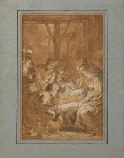 The Adoration Of The Shepherds 64