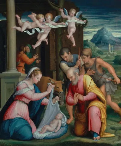 The Adoration Of The Shepherds 65