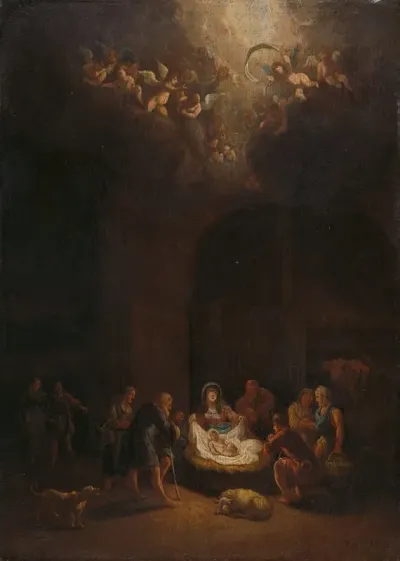 The Adoration Of The Shepherds 76