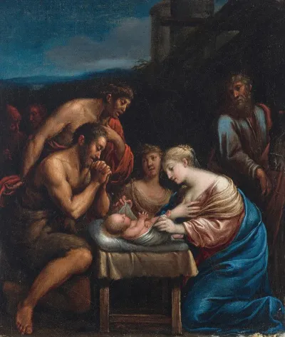 The Adoration Of The Shepherds 79