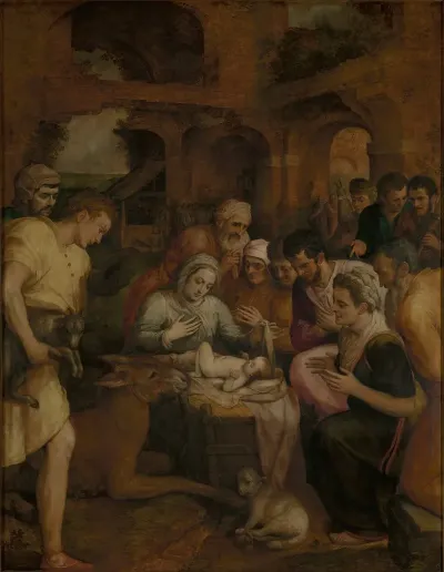 The Adoration Of The Shepherds 84