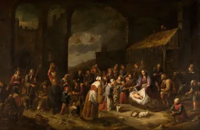The Adoration Of The Shepherds 85