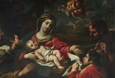 The Adoration Of The Shepherds 86