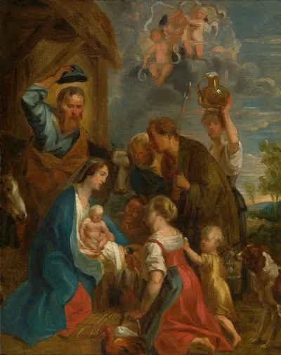 The Adoration Of The Shepherds 87
