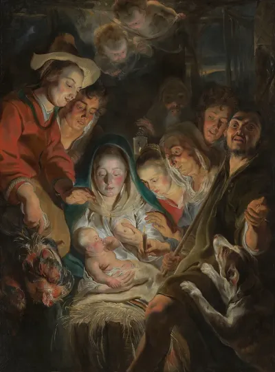 The Adoration Of The Shepherds 89