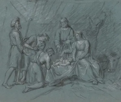 The Adoration Of The Shepherds 94