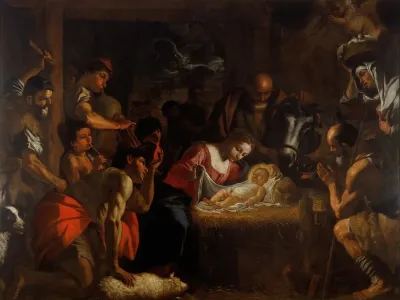 The Adoration Of The Shepherds 96