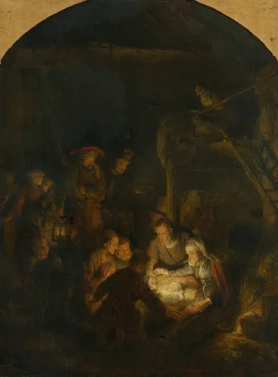 The Adoration Of The Shepherds 99