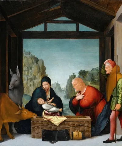The Adoration Of The Shepherds