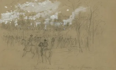 The Advance Upon Spotsylvania
