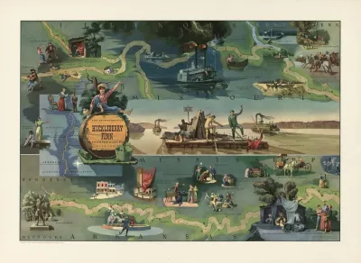 The Adventures Of Huckleberry Finn Mississippi River