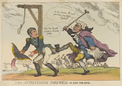 The Affectionate Farewell Or Kick For Kick