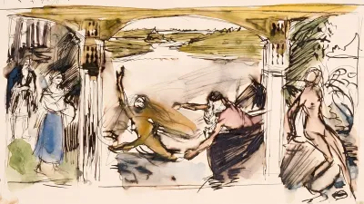 The Aino Myth Sketch