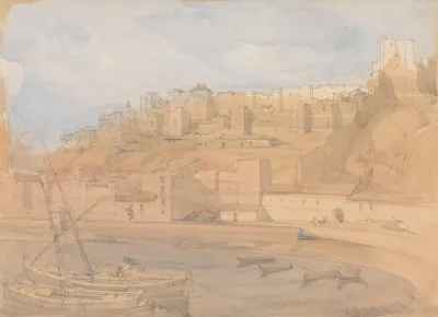 The Alcazaba From The Mole Malaga