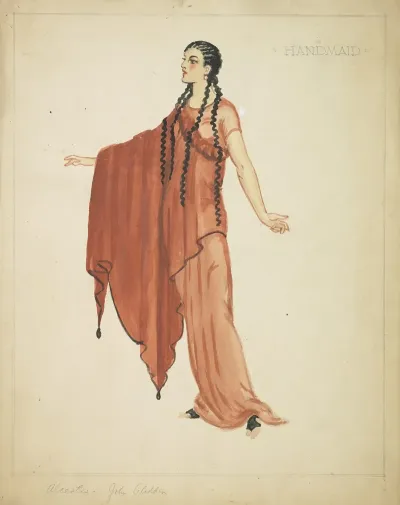 The Alcestis Of Euripedes Handmaid