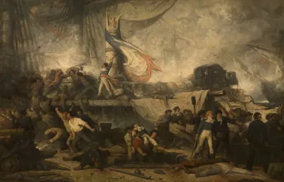 The Algerisas At The Battle Of Trafalgar