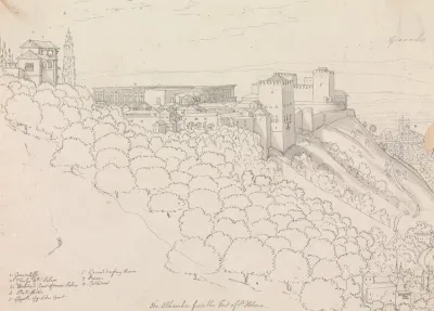 The Alhambra From The Fort Of St Helena