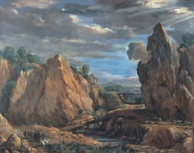 The Allume Mines Of Tolfa