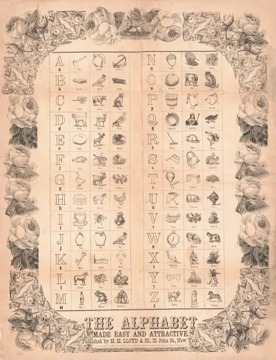 The Alphabet Made Easy And Attractive