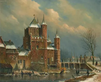 The Amsterdam Gate At Haarlem