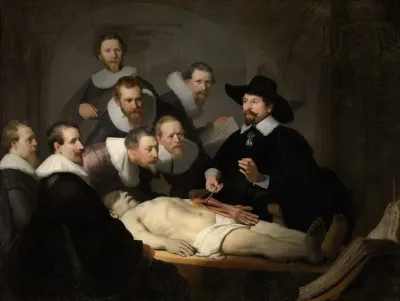 The Anatomy Lesson Of Dr Nicolaes Tulp