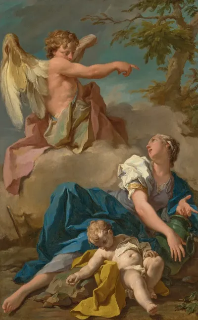 The Angel Appearing To Hagar And Ishmael 2