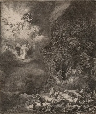 The Angel Appearing To The Shepherds 4