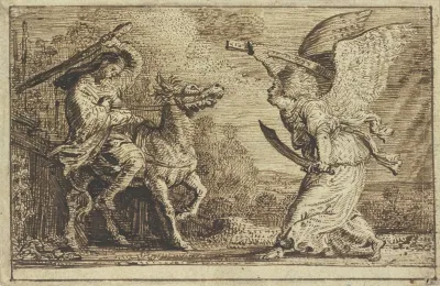 The Angel Appears To Balaam
