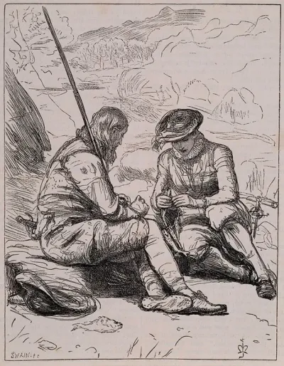 The Anglers Of The Dove Stansbury And Felton Sort The Prey